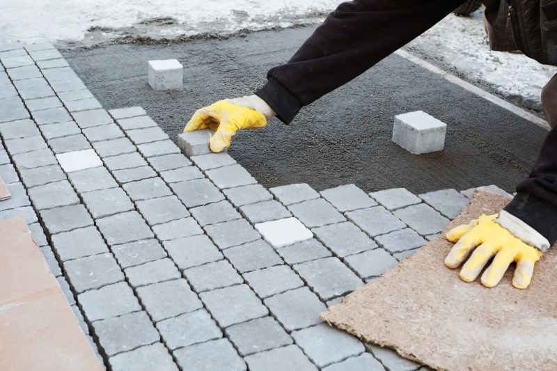 Brick Hardscape Installation