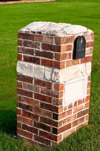 Brick Mailbox Installation in Boston