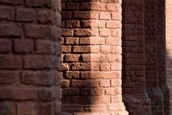 Brick Pillars Installation in Boston
