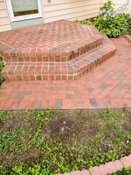 Brick Stoop Repair in Boston