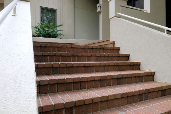 Entryway Brick Repair in Boston